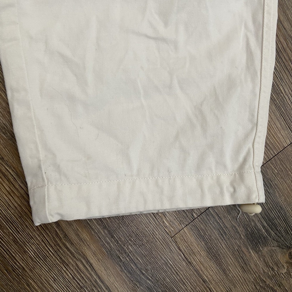 Kith High‎ Rise Utility Chino Straight Leg Cream Pants Size 27 - Picture 6 of 10